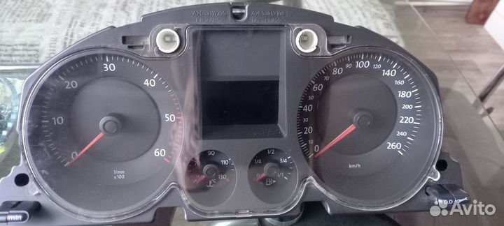 Приборка пассат Б6