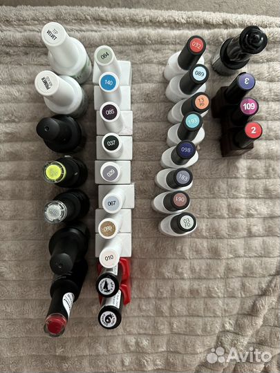 Набор гель лаков и базы для маникюра