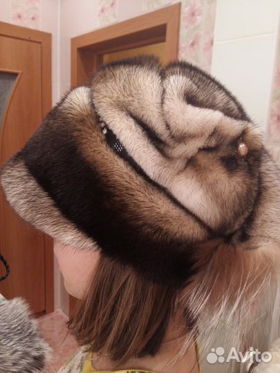 Шапка норковая