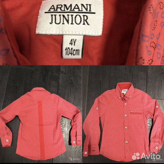 Рубашки разные Детские Cavalli,Armani,Ralph Lauren
