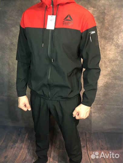 Спортивный костюм мужской Reebok больших размеров