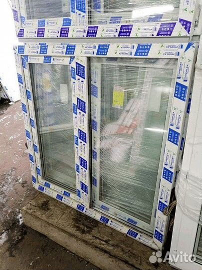 Готовые пластиковые окна 797х1401 мм