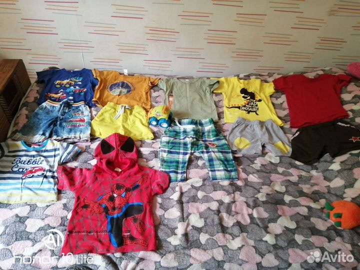 Детские вещи пакетом на мальчика 92 98
