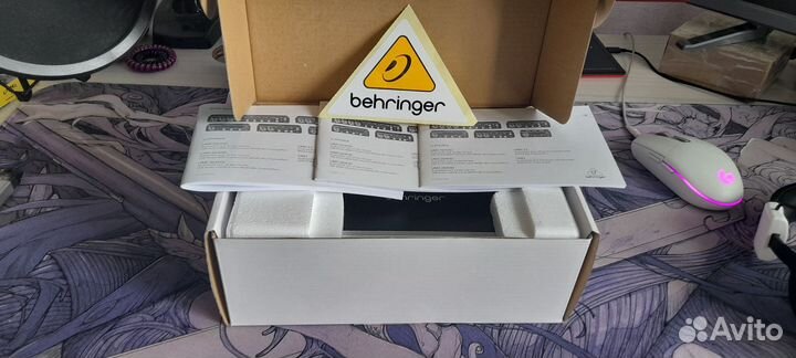 Аудиокарта behringer umc22