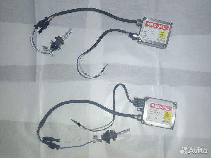 Блоки розжига SHO-ME + лампы