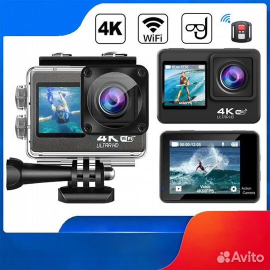 Экшн камера 4К Ultra HD