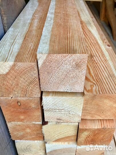 Долголетний брус 100х100х6000мм, сосна