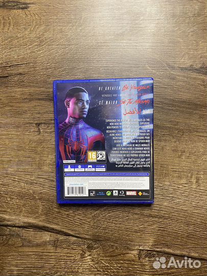 Marvel Spider-Man: Miles Morales диск PS4