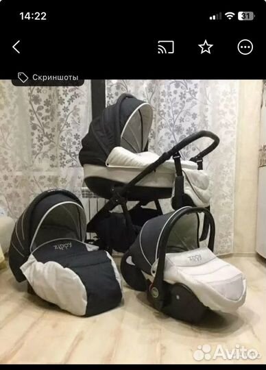 Коляска 3 в 1 zippy