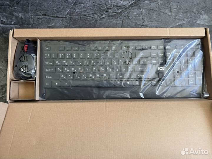 Комплект USB К+М foxline limited км105 и оклик 640