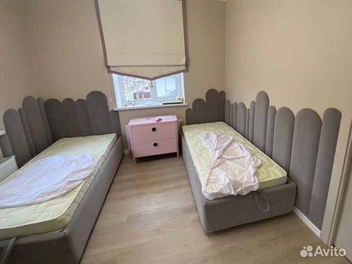 Детские кровати и мягкие стеновые панели