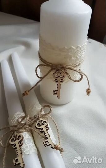 Свечи на заказ. Семейный очаг. Свадебные свечи
