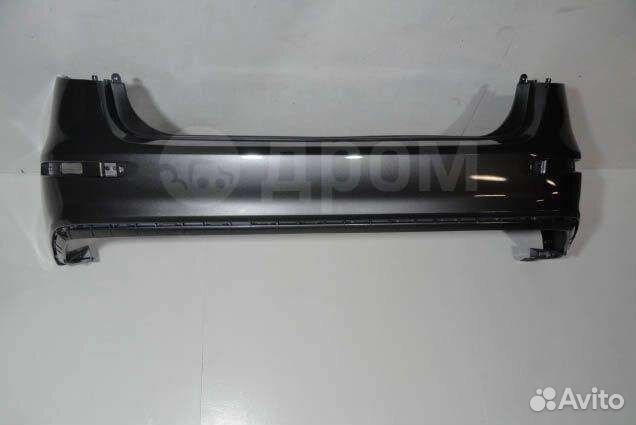 Бампер задний Kia Rio рестайлинг Серый SAE в цвет