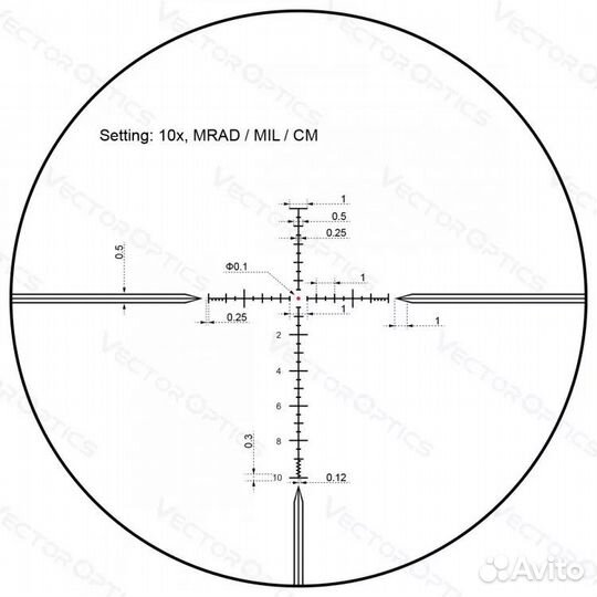 Прицел Vector Optics Taurus 4-16x44 HD SFP (P)