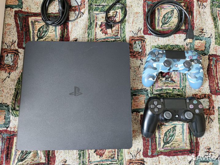 Sony PlayStation 4 Slim, Комплект, Очень Много Игр