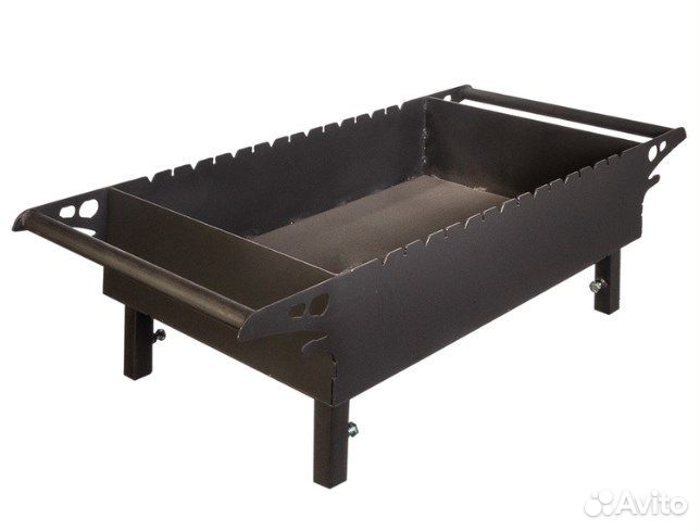 Мангал средний, разборный, походный, 3 мм