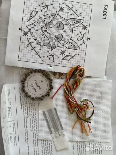 Набор для вышивания RTO лисенок