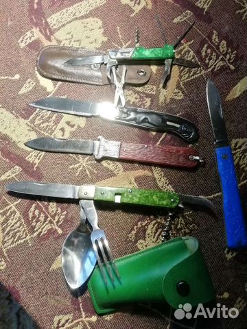 Нож складной советский