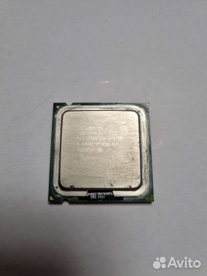 Процессор intel pentium d 915 сокет 775