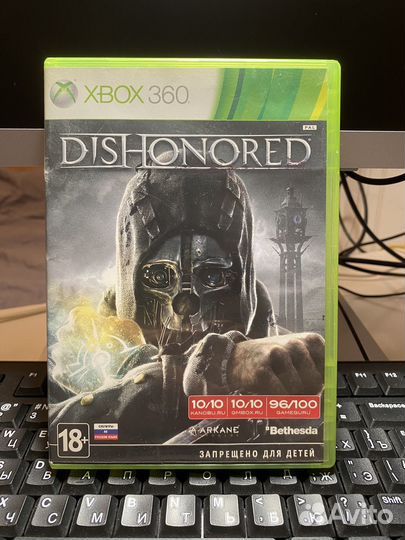 Dishonored xbox 360. Оригинал. Рус версия