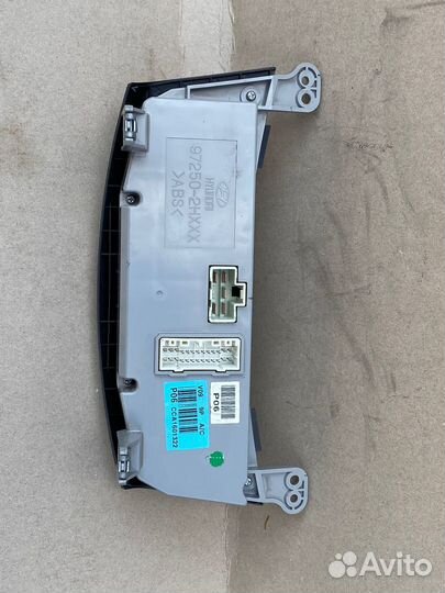 Блок климат-контролем Hyundai Elantra HD