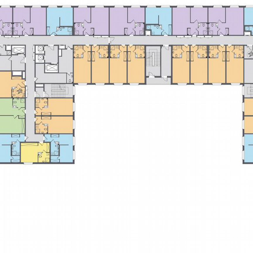 2-к. апартаменты, 58,4 м², 8/29 эт.