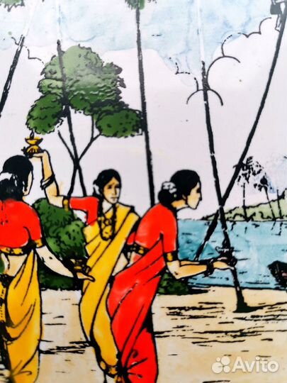 Сувенир/картина/изразец/керамика Индонезия Бали