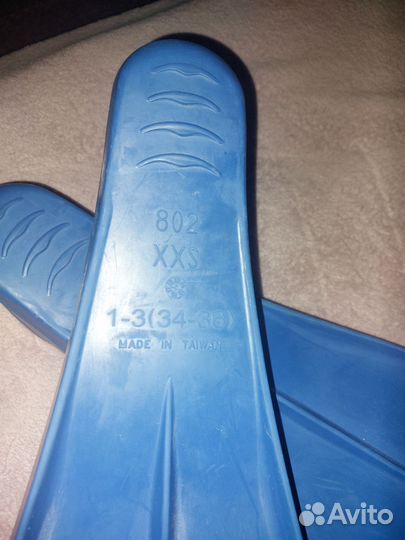 Ласты детские