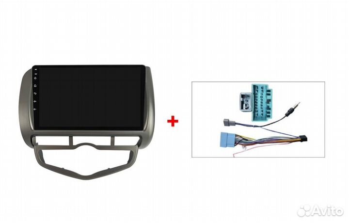 Магнитола Honda Fit 2001-2007 Android 10