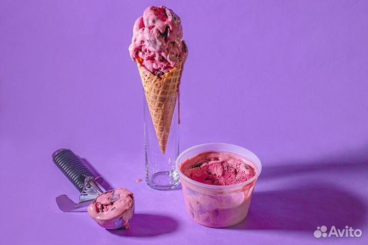 Магазин мороженого с алкоголем на продажу