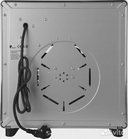 Сушка для фруктов и овощей Kitfort кт-1934 24под. 700Вт нержавеющая сталь