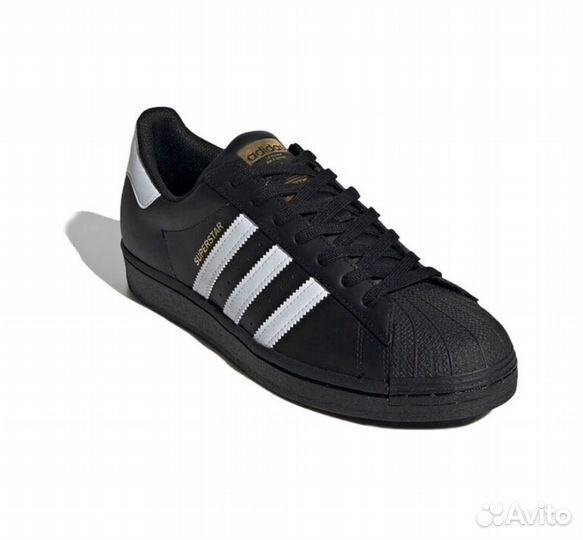 Adidas Originals Superstar Black White оригинал