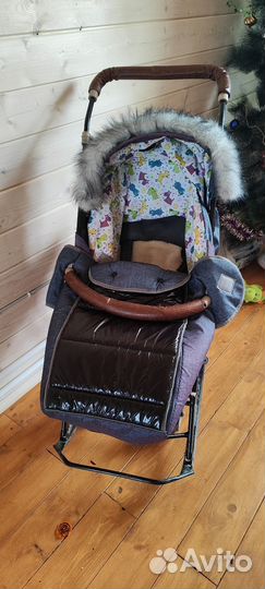 Санки коляска