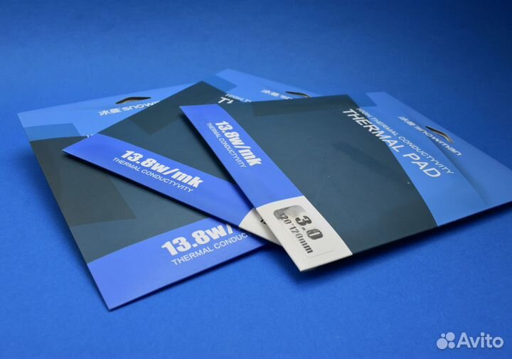 Термопрокладка 3 мм 120*120 мм 13W