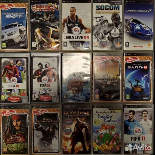 Диски PSP лицензия