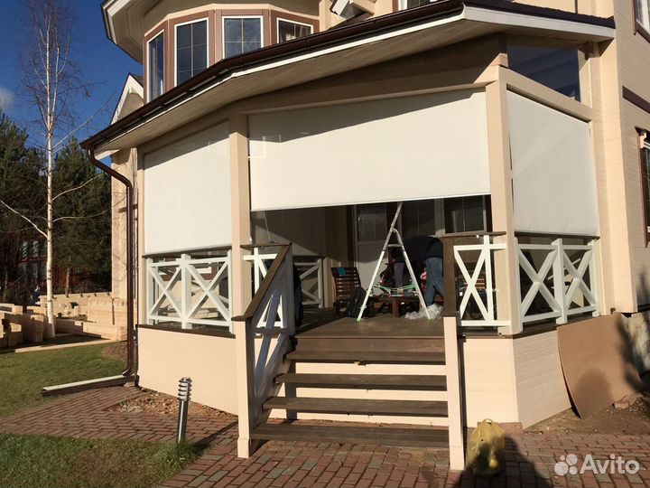 Тент Маркиза. Вертикальные Маркизы для веранды