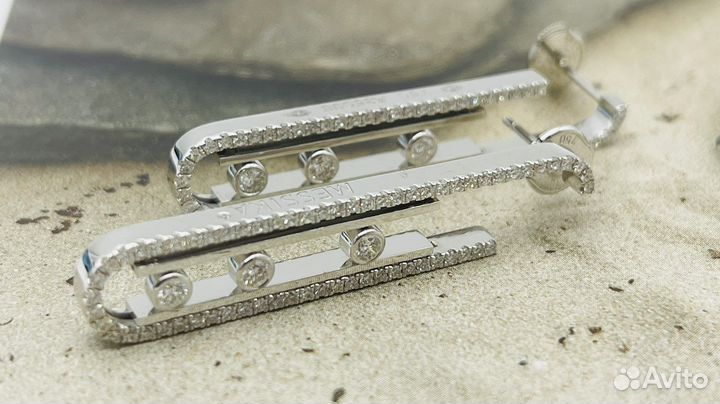 Серьги messika move uno