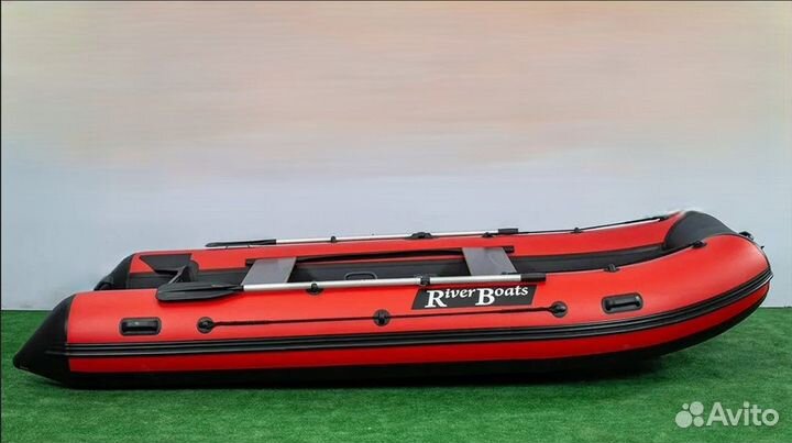 Лодка пвх RiverBoats RB 370 Киль + алюминиевый