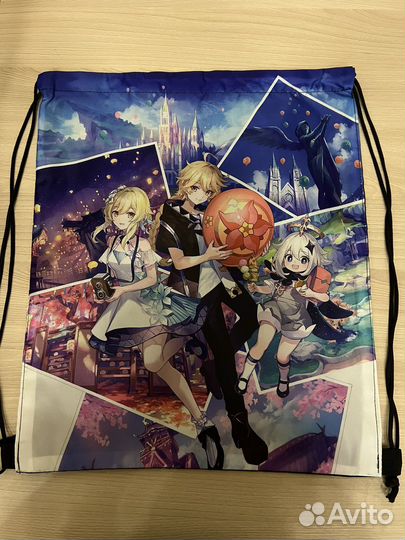 Мешок для сменной обуви школьный