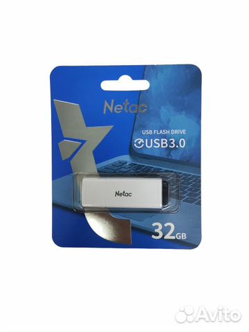 Накопитель Flash USB3.0 drive Netac U185 32Gb RET