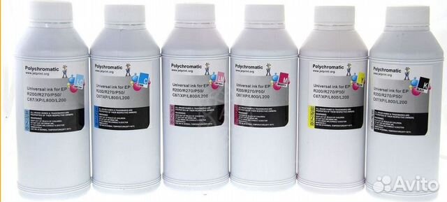 Чернила Polychromatic 500 ml для принтеров Epson L