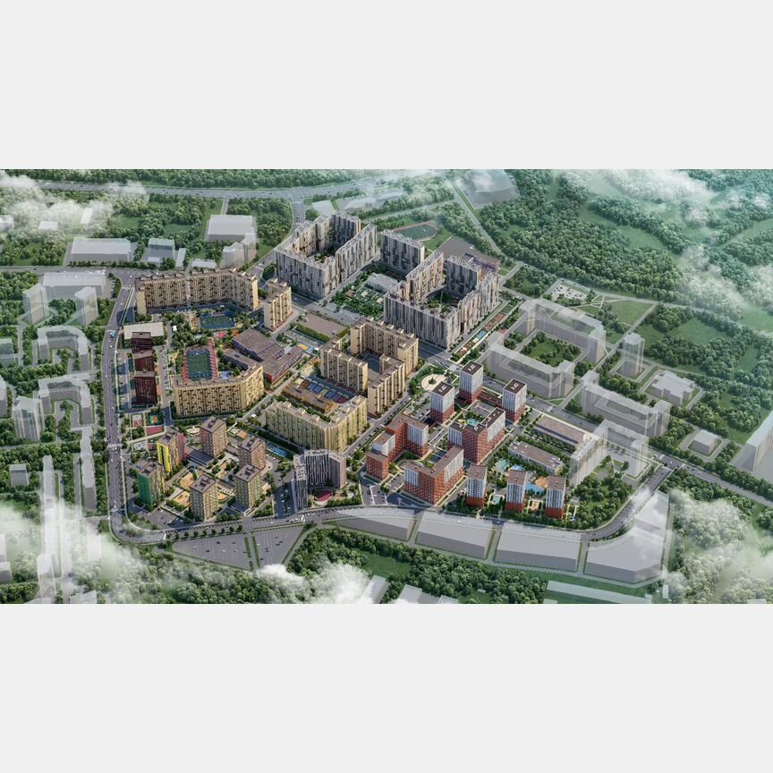 1-к. квартира, 39,4 м², 10/18 эт.