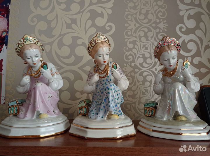 Фарфор ссср. Статуэтки