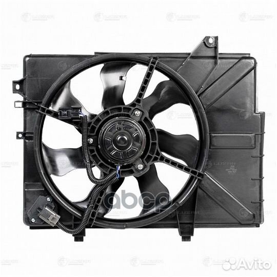 Э,вентилятор охл. с кожухом для ам Hyundai Getz