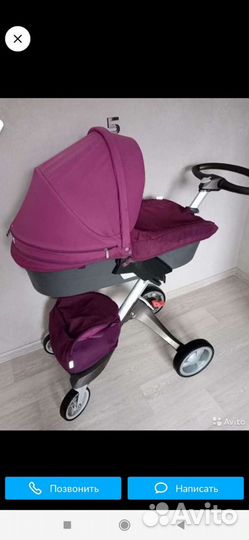 Коляска stokke 2 в 1