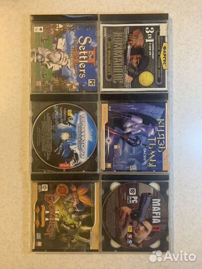 CD диски игры на компьютер
