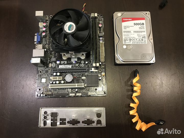 Комплект AMD A6-3650, HD 6530, DDR3 8GB, HDD 500GB