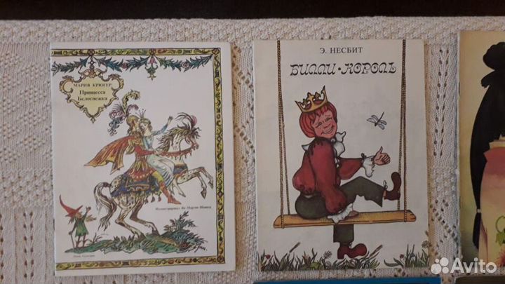 Сказки разных стран тонкие книжки СССР 1980-1990-х