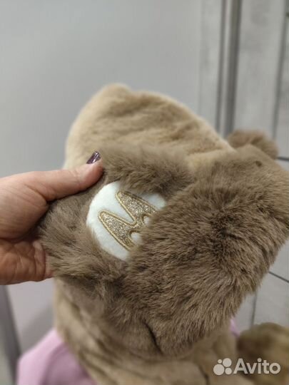 Шапка с ушками шарф капор капюшон