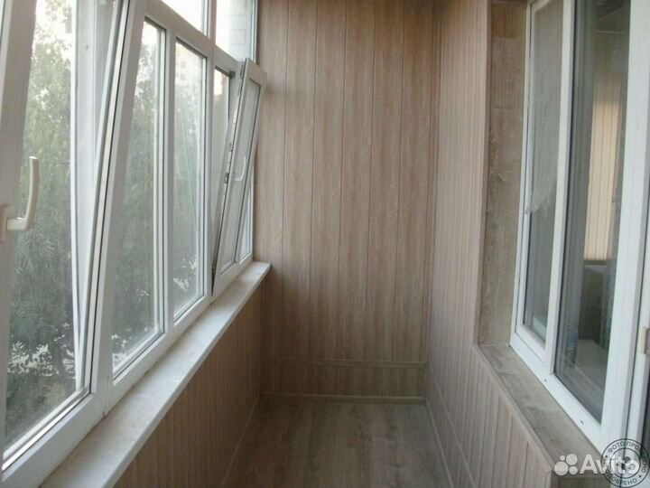 Лоджия 6 метров остекление и отделка